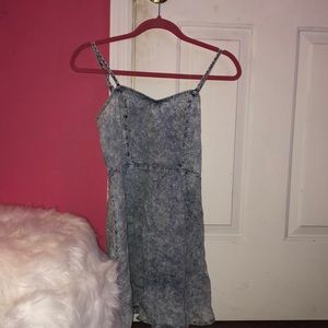 Forever 21 washed out denim dress